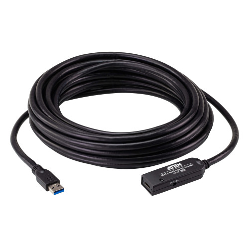 ATEN UE331C-AT-E USB cable USB 3.2 Gen 1 (3.1 Gen 1) 10 m USB A USB C Black