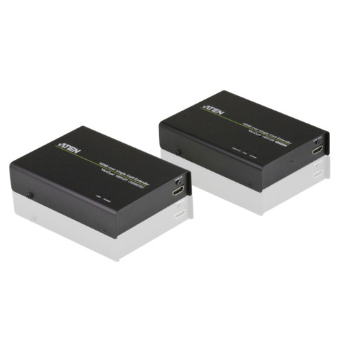 ATEN VE812R-AT-E AV extender AV repeater Black