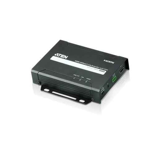 ATEN VE802R-AT-E AV extender AV receiver Black