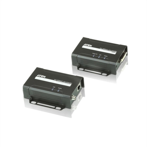 ATEN VE601-AT-E AV extender AV transmitter & receiver Black