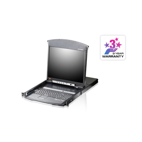 ATEN KL1508AIM-AXA-EE KVM switch Rack mounting Black KL1508AIM