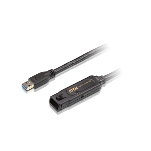 ATEN UE3310-AT-E USB cable USB 3.2 Gen 1 (3.1 Gen 1) 10 m USB A 5 Gbit/s Black UE3310