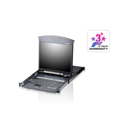 ATEN KL1508AM-AXA-EE KVM switch Rack mounting Black