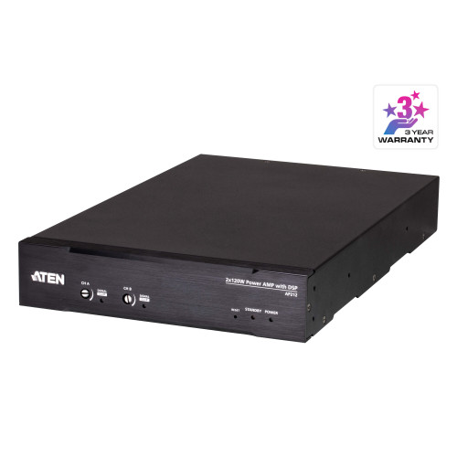 ATEN 2 x 120W Power Amplifier with DSP