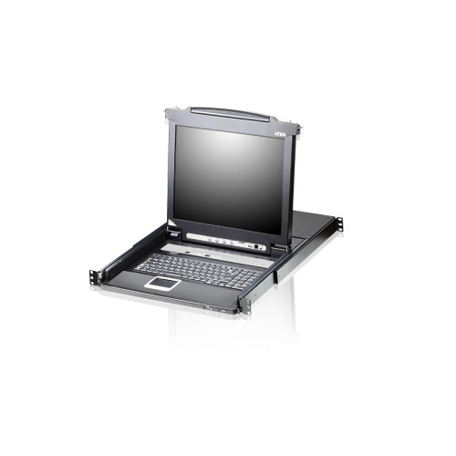 ATEN CL5708M-ATA-EE KVM switch Rack mounting Black CL5708M