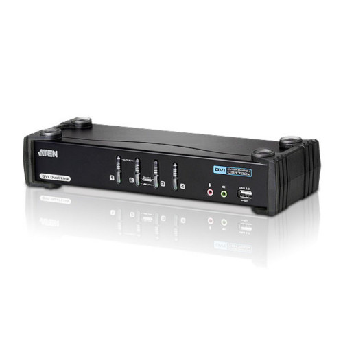 ATEN CS1784A-AT-E KVM switch Black CS1784A