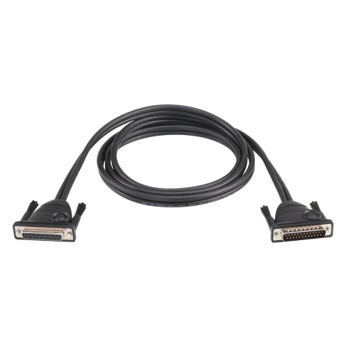 ATEN 2L-2700 serial cable Black 0.6 m DB-25 Male DB-25 Female 2L-2700