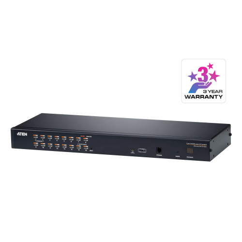16 Port CatX KVM over IP Switch