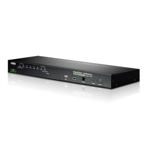 ATEN CS1708I-AT-E KVM switch Rack mounting Black CS1708I