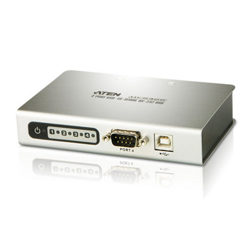 4-Port USB-to-Serial RS-232 Hub