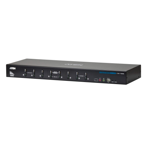 ATEN CS1788-AT-E KVM switch Black CS1788