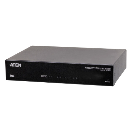 ATEN VE44PB-AT-E network extender Network transmitter & receiver Black VE44PB