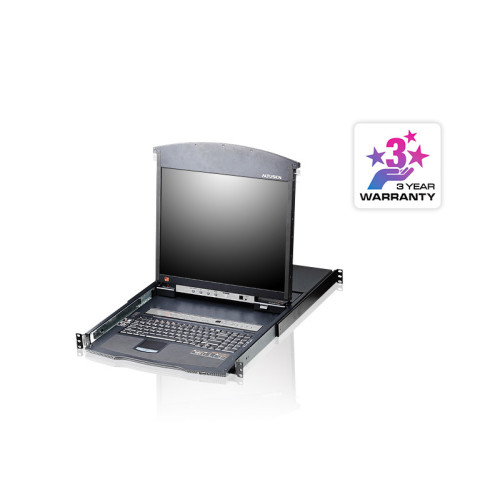 ATEN KL1516AM-AXA-EE KVM switch Rack mounting Black KL1516AM