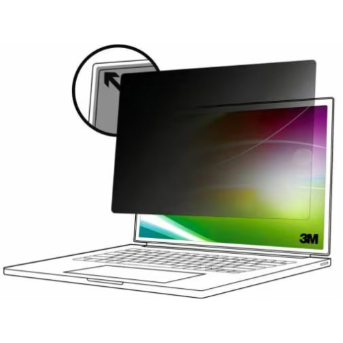 3M BP121W1B display privacy filter 30.7 cm (12.1") Laptop Frameless display privacy filter
