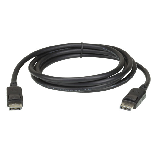 ATEN 2L-7D02DP DisplayPort cable 2 m Black 2L-7D02DP