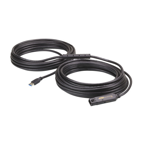 ATEN UE3315A-AT-E USB cable USB 3.2 Gen 1 (3.1 Gen 1) 15 m USB A 5 Gbit/s Black UE3315A