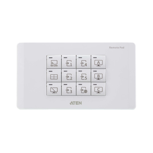ATEN VPK312K1-AT-E video conferencing accessory Remote control White