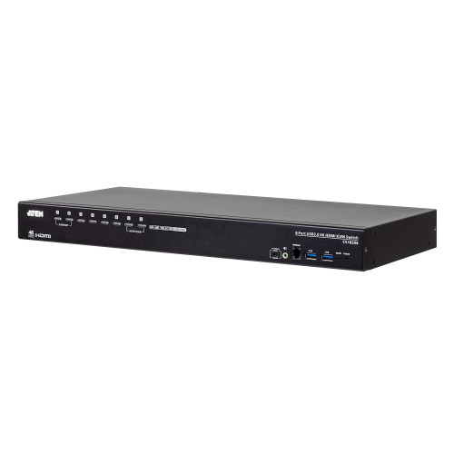 ATEN CS18208-AT-E KVM switch Black CS18208