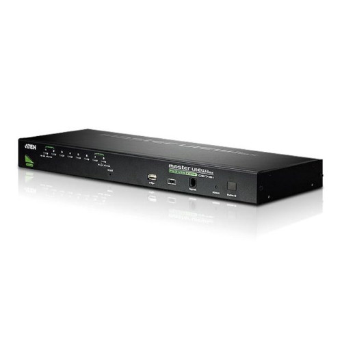ATEN CS1708A-AT-E KVM switch Rack mounting Black CS1708A