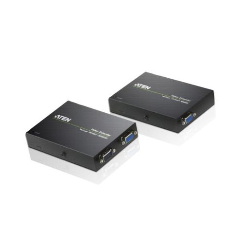 ATEN VE150A-AT-E AV extender AV transmitter & receiver Black VE150A
