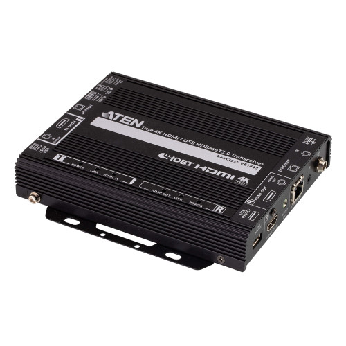 ATEN VE1843-AT-E AV extender AV repeater Black