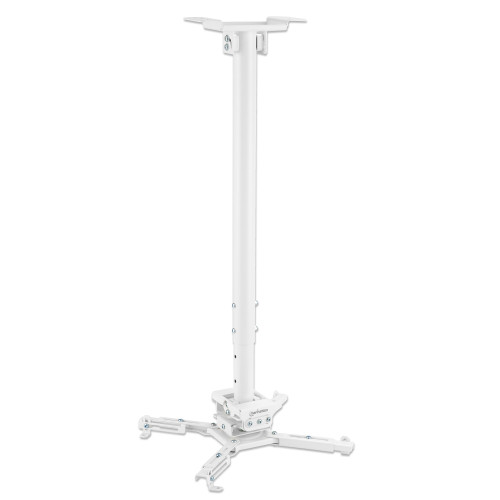 Projector Mount, Ceiling, Universal, Full Motion, Height Range: 745 to 1145mm, Max 35kg, White, 360&Atilde;&Acirc;&deg; rotation, +/-20&Atilde;&Acirc;&deg; Tilt, and +/-8&Atilde;&Acirc;&deg; Swivel, Lifetime Warranty