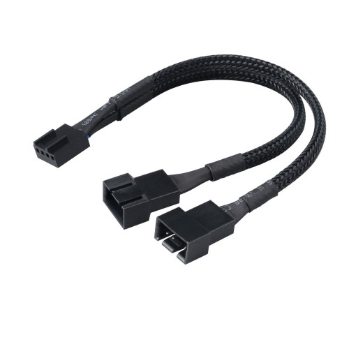 PWM fan splitter, 2 PWM fans from single PWM header