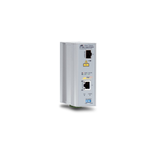 Allied Telesis AT-IMC1000TP/SFP-80 network media converter 1000 Mbit/s 1310 nm Grey