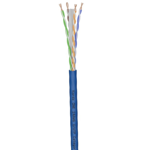 Kordz K13002-305M-BL networking cable Blue Cat6 U/UTP (UTP) Round K13002-305M-BL