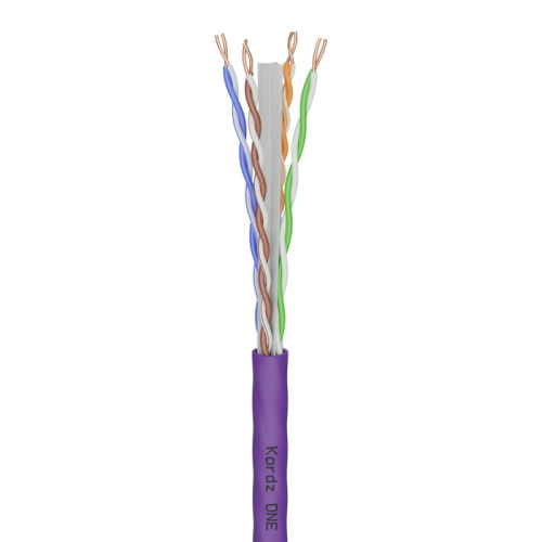 Kordz K13002-305M-PP networking cable Purple Cat6 U/UTP (UTP) Round K13002-305M-PP