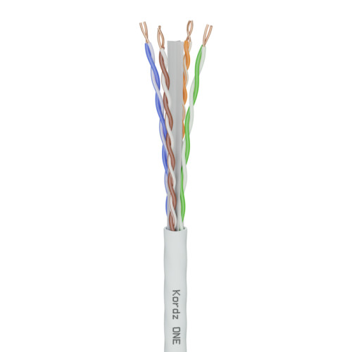 Kordz K13002-305M-WH networking cable White Cat6 U/UTP (UTP) Round K13002-305M-WH