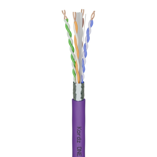 Kordz K13602-152M-PP networking cable Purple Cat6a F/UTP (FTP) Round K13602-152M-PP
