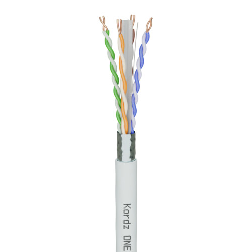 Kordz K13602-152M-WH networking cable White Cat6a F/UTP (FTP) Round K13602-152M-WH