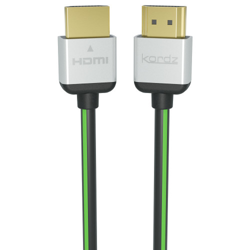 Kordz EVO-HD0180R HDMI cable 1.8 m HDMI Type A (Standard) Black, Green EVO-HD0180R