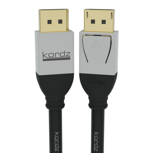 Kordz K25046-0400-CH DisplayPort cable 4 m Black, Grey K25046-0400-CH