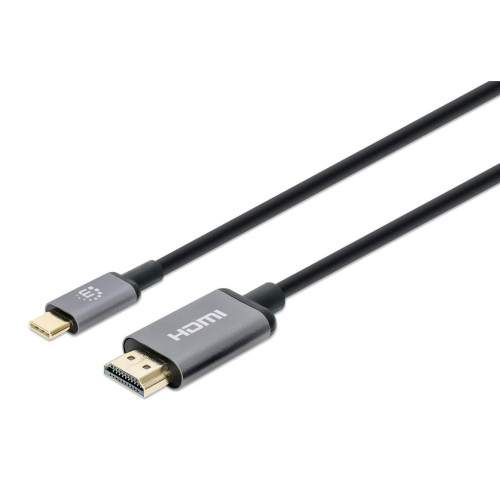 USB-C to HDMI Cable, 4K@60Hz, 1m, Black, Male to Male, Three Year Warranty, Equivalent to CDP2HD2MBNL