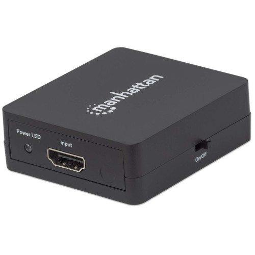 HDMI Splitter 2-Port , 1080p, Black, Displays output from x1 HDMI source to x2 HD displays (same output to both displays), USB-A Powered (cable included, 0.7m), Three Year Warranty