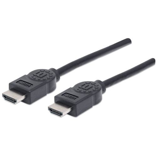 HDMI 4K@30Hz Cable, 1.8m, Suitable for ALL 1080p/HD and majority of 4K uses (check your system 4K specification to be sure), Male to Male, Black, Ultra HD 4k x 2k, Lifetime Warranty, High Spe