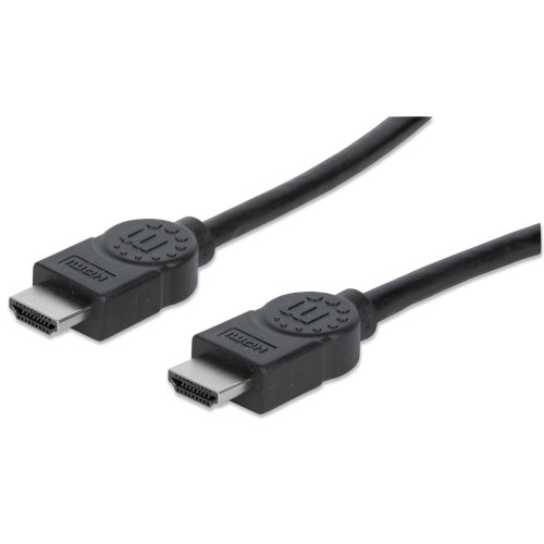 HDMI 4K@30Hz Cable with Ethernet, 1m, Suitable for ALL 1080p/HD and majority of 4K uses (check your system 4K specification to be sure), Male to Male, Black, Ultra HD 4k x 2k, Lifetime Warran