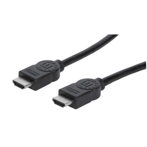 HDMI 4K@30Hz Cable with Ethernet, 2m, Suitable for ALL 1080p/HD and majority of 4K uses (check your system 4K specification to be sure), Male to Male, Black, Ultra HD 4k x 2k, Lifetime Warran
