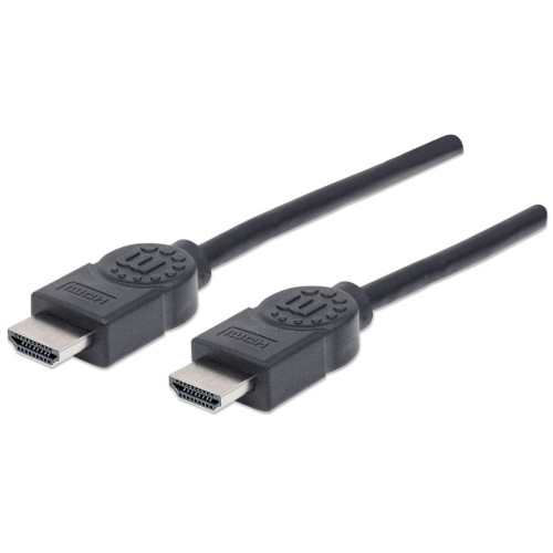 HDMI 4K@30Hz Cable with Ethernet, 5m, Suitable for ALL 1080p/HD and majority of 4K uses (check your system 4K specification to be sure), Male to Male, Black, Ultra HD 4k x 2k, Lifetime Warran