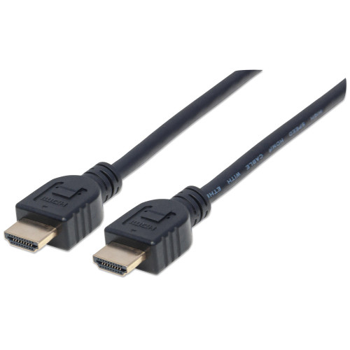 HDMI 4K@60Hz Cable with Ethernet - CL3 rated, 2m, Suitable for In-Wall use, For ALL 4K & 1080p/HD uses - when upgrading now or have it ready for when you need it, Male to Male, Black, Ultra H