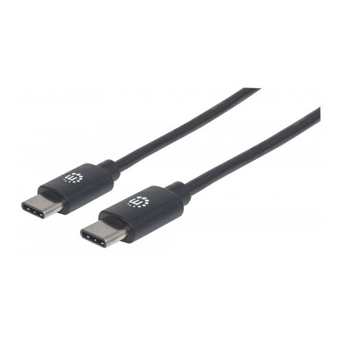 USB-C to USB-C Cable, 50cm, Male to Male, Black, 480 Mbps (USB 2.0), Hi-Speed USB, Lifetime Warranty, Equivalent to USB2CC50CM
