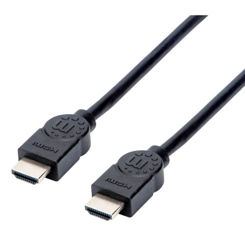 HDMI 4K@30Hz Cable, 1.5m, Suitable for ALL 1080p/HD and majority of 4K uses (check your system 4K specification to be sure), Male to Male, Black, Ultra HD 4k x 2k, Lifetime Warranty, High Spe