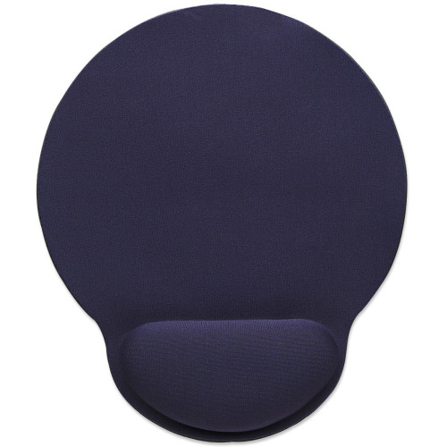 Wrist Gel Support Pad and Mouse Mat, Blue, 241 &Atilde;&acirc; 203 &Atilde;&acirc; 40 mm, non slip base, Lifetime Warranty, Card Retail Packaging