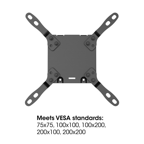 Desk Mount for TV & Monitors (Full Motion Gas Spring), For screens 13" to 42", C-Clamp or Grommet Assembly,VESA compatibility: all between 75x75mm to 200x200mm - check the dimensions of the f