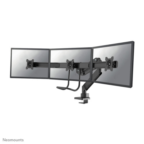 Neomounts NM-D775DX3BLACK Monitor arm 17-27" - gas spring - Topfix - 180&Acirc;&deg;-stop
