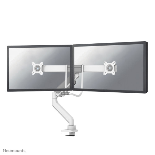 Neomounts DS75-450WH2 Monitor arm 17-32" - gas spring - Topfix - 180&Acirc;&deg;-stop