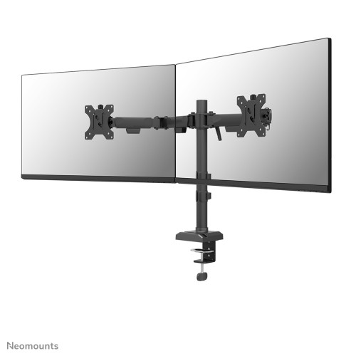 Neomounts DS60-600BL2 Monitor arm 10-32" - Quick-fix - 180&Atilde;&Acirc;&deg;-stop