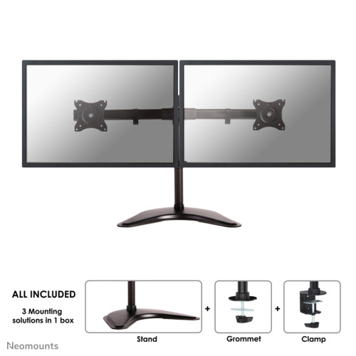 Neomounts NM-D335DBLACK Monitor stand 10-27"